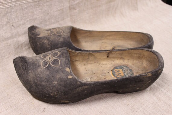 Sabots En Bois Neuf Marque De Mon Sabot Vintage Francais Etsy