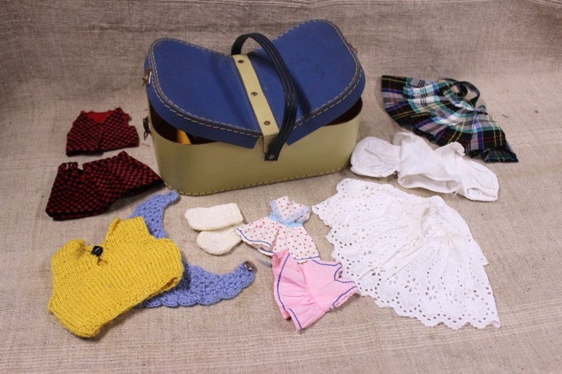 Toy suitcase full of doll clothes Etsy