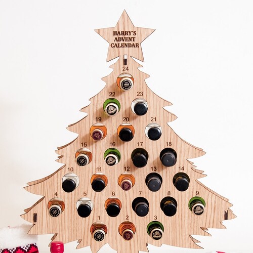 Advent Calendar for Miniatures Holder Christmas Advent Etsy
