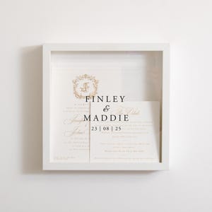 Wedding Memory Box Frame Wedding Memories Gift Idea Couple Wedding Keepsake Gift Present Frame Wedding Keepsake Box For Couples Gift Idea
