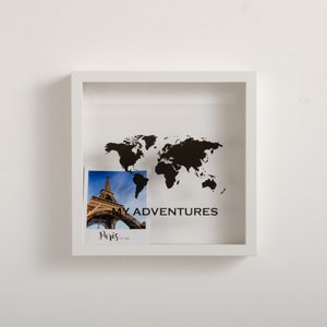 Adventures Memory Box Personalised My Adventures Memory Ticket Picture Frame Collection Travels Memories Gifts For Him For Her Holidays