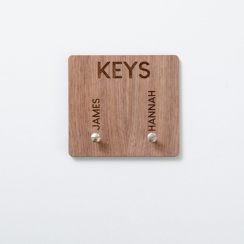 Personalised Key Ring Holder House Keyring Hanger Keyring Hook Personalised Family Home Gift Keychain Hanger