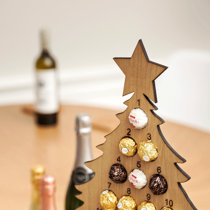 Advent Calendar Fillable Chocolates Christmas Tree Advent Etsy UK Advent Calendar Fillable Chocolates Christmas Tree Advent Etsy UK