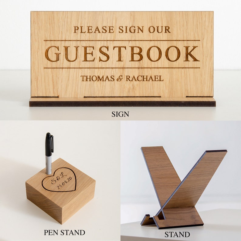 Wedding Guest Book Alternative Round Wedding Guest Book Wedding Dropbox Guestbook Circle Wooden Personalised Wedding Alternative Guestbook image 9