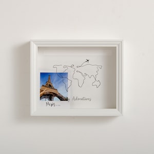 Adventures Memory Box Personalised My Adventures Memory Ticket Picture Frame Collection Travels Memories Adventure Gift Birthday Gift Idea