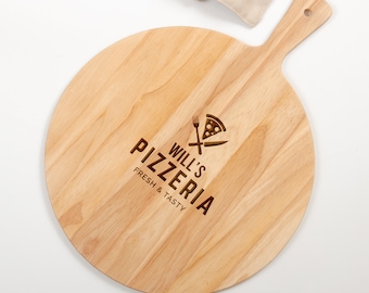 Personalised Pizza Board | Pizzeria Chopping & Serving Board | Foodie Kitchen Gift