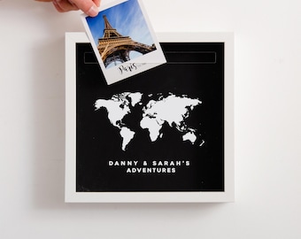 Adventures Memory Box Personalised My Adventures Memory Ticket Picture Frame Collection Travels Memories Couple Gifts Christmas Gift Idea