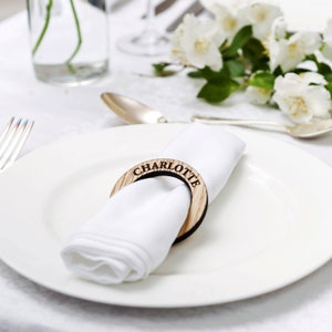 Personalised Napkin Rings image 8