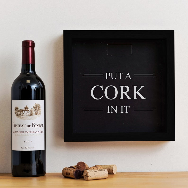 Put A Cork In It Memory Box Wine Champagne Prosecco Corks Memories Gift