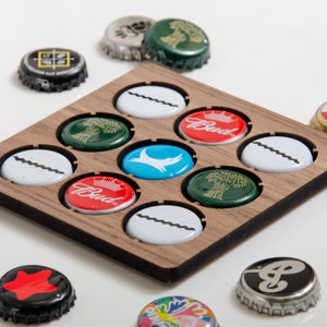 Beer Cap Coaster Beer Bottle Cap Coaster Gift Craft Beers Gifts For Him Gifts For Beer Lovers Dad Gift Idea Drinks Gift For Him