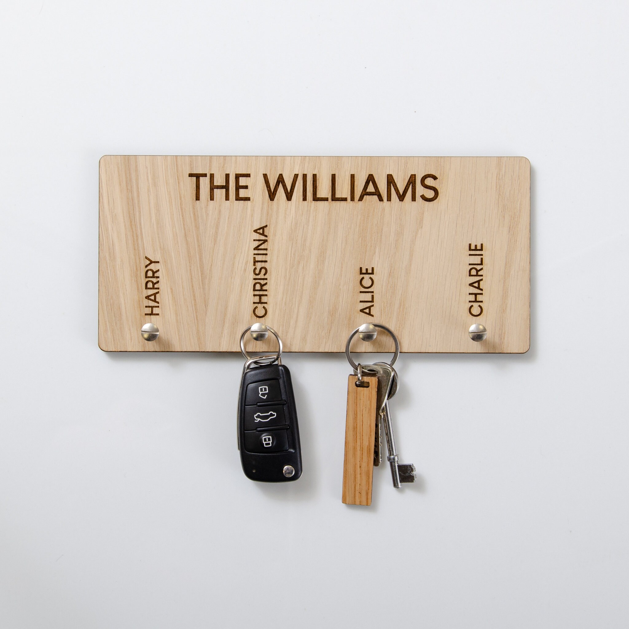 Personalised Key Ring Holder House Keyring Hanger Keyring Hook Etsy