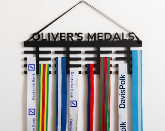 Personalised Marathon Medal Display Board | Running & Triathlon Collector