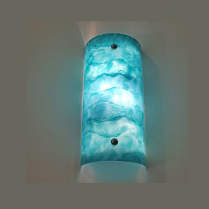 Sea Glass Sconce Etsy