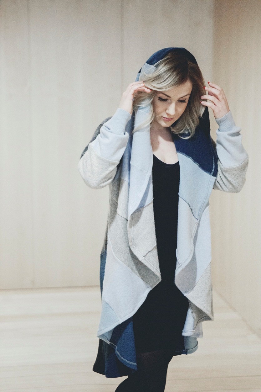 Electric Blue Wool & Cashmere Coat main image 0