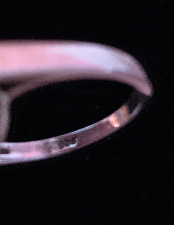 Sterling Ring with Large Oval Solitaire - image 4
