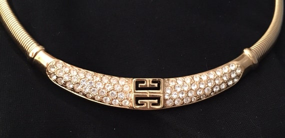 Givenchy Rhinestone Choker