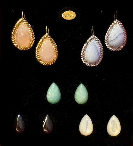 Kenneth J Lane Interchangeable Earrings - image 1