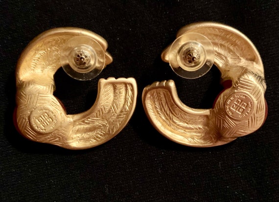 Givenchy Statement Pierced Earrings - image 2