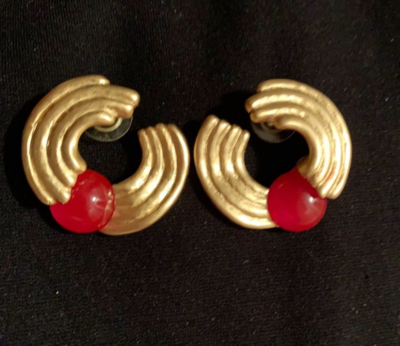 Givenchy Statement Pierced Earrings - image 3