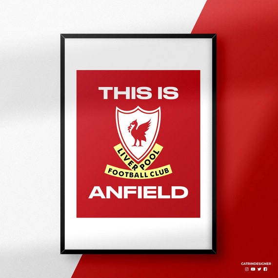 Liverpool Fc This Is Anfield Poster A3 And Etsy Denmark Liverpool Fc This Is Anfield Poster A3 And Etsy Denmark