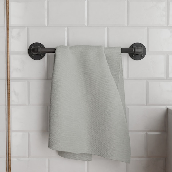 Pipe Towel Bar Etsy