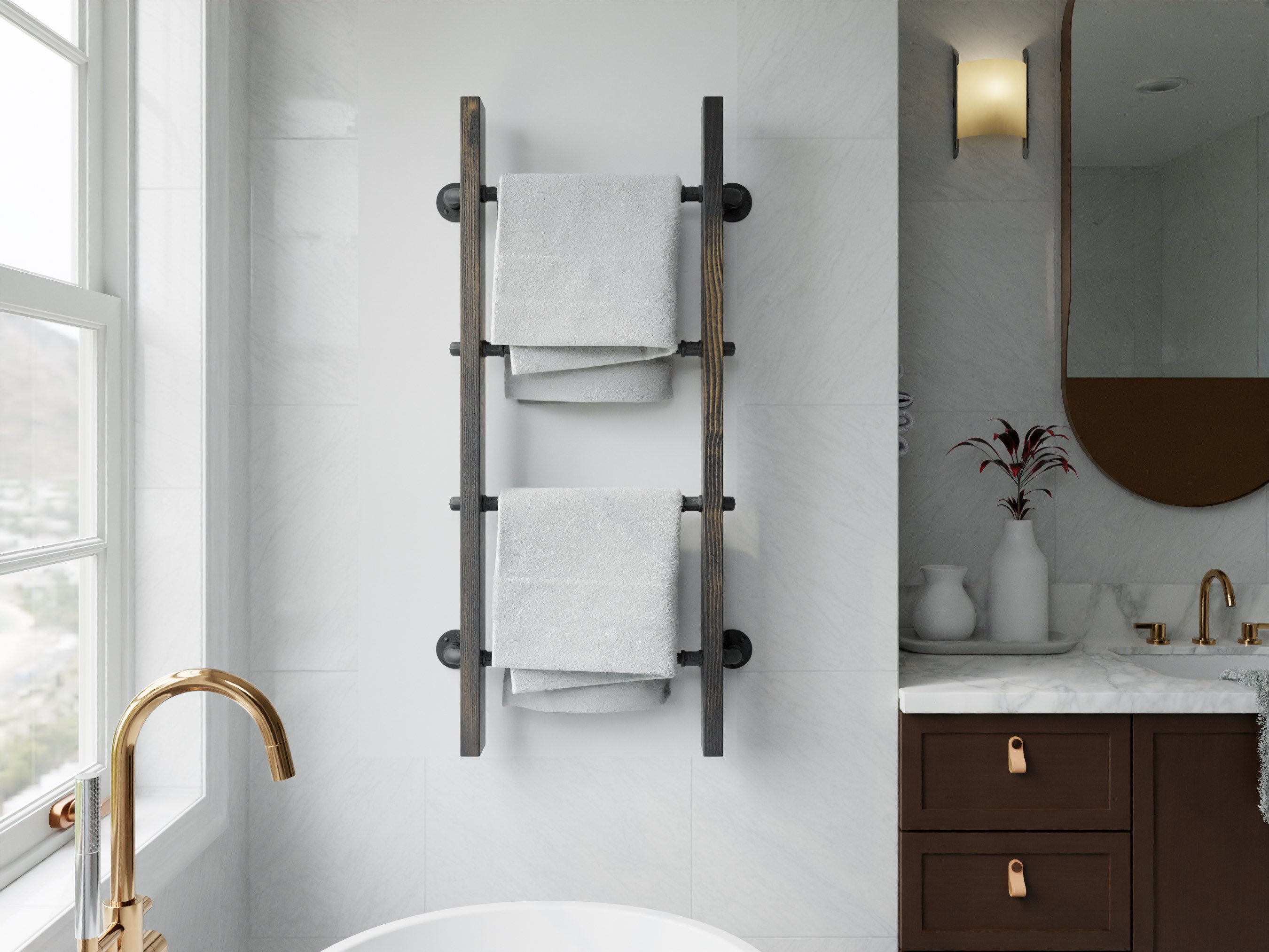 Ladder Towel Rack Etsy