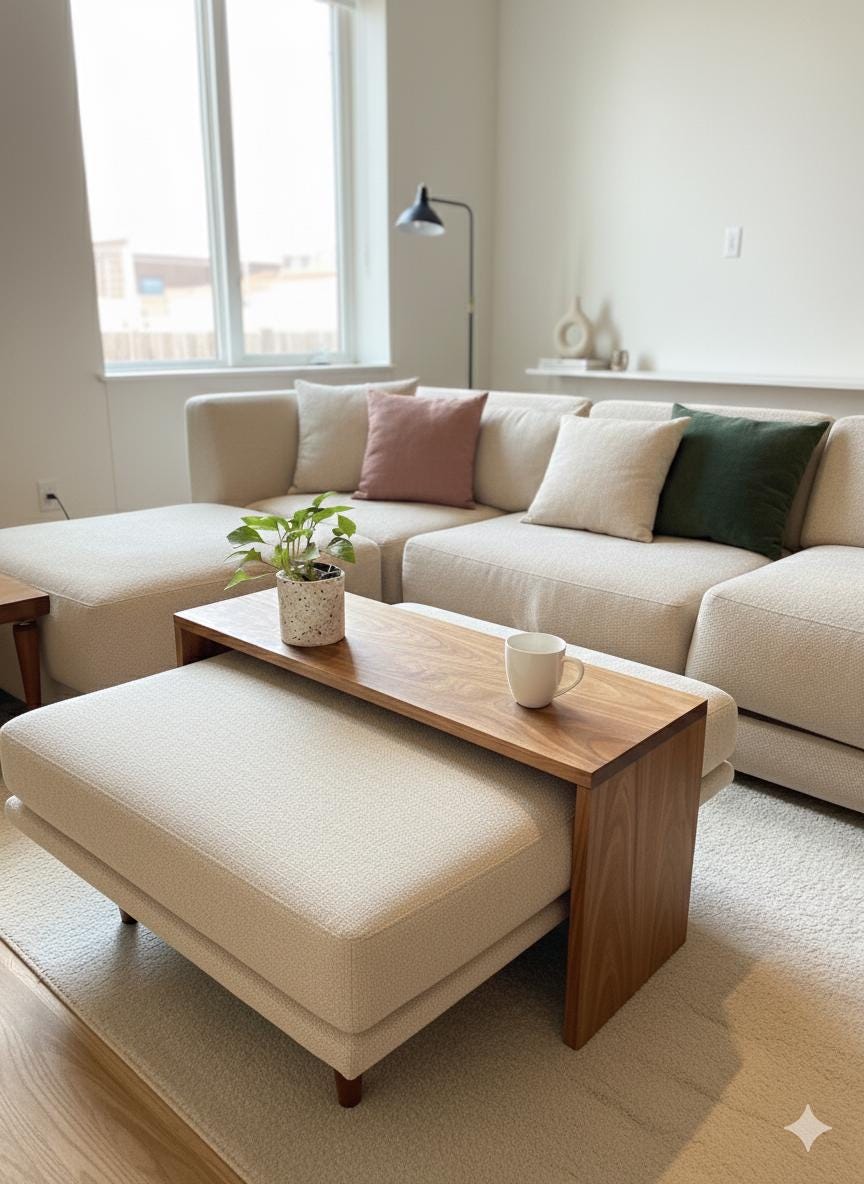 Table Basse Moderne En Céramique Grise à Plateau Relevable Amelia