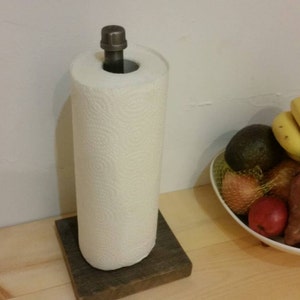 Rustic industrial pipe paper towel holder FREE SHiPPING rustic paper towel holder | Pipe paper towel rack / holder