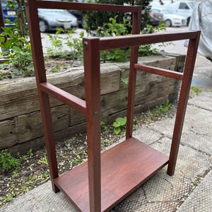 Solid wood quilt stand | blanket stand | towel rack | quilt rack freestanding FREE SHIPPING