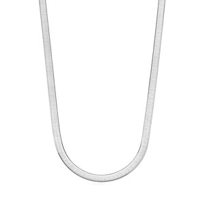 Sterling Silber Imperial Fischgrat Kette Halskette, 4,2mm
