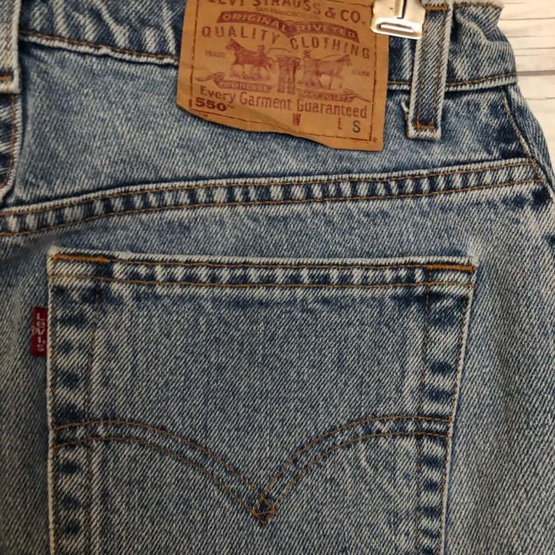Vtg Levi\u2019s Mom Jeans High Waisted 550 Tapered 12