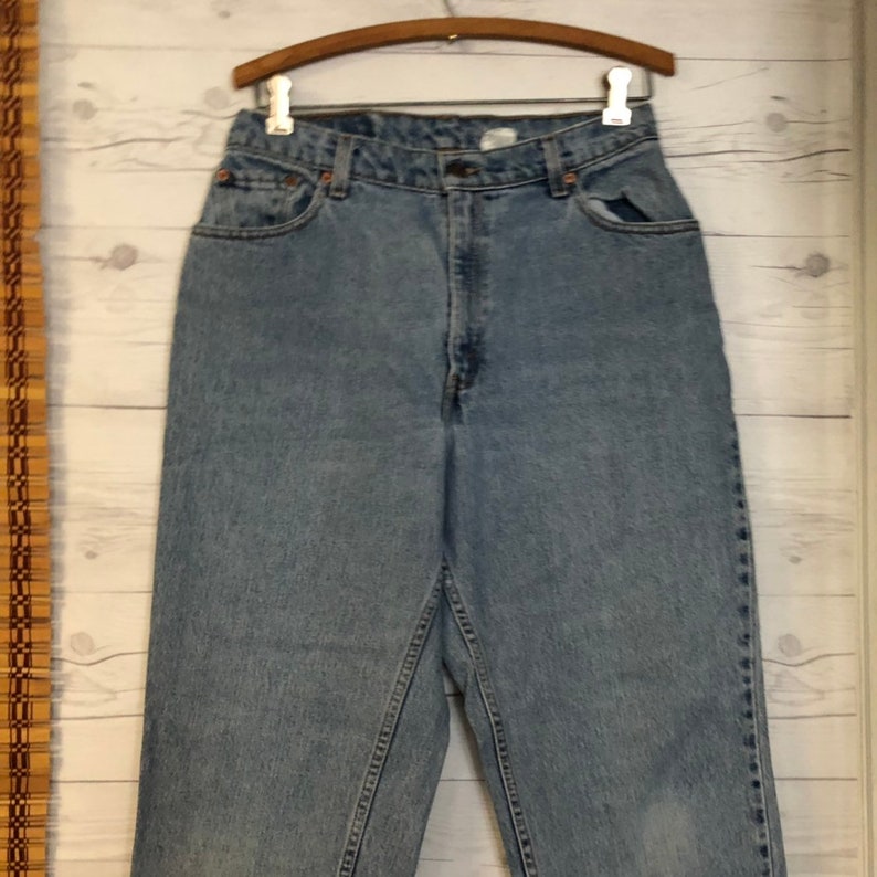 Vtg Levi\u2019s Mom Jeans High Waisted 550 Tapered 12