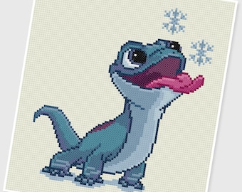 PDF Cross Stitch pattern - 0094.Bruni (Frozen) - INSTANT DOWNLOAD