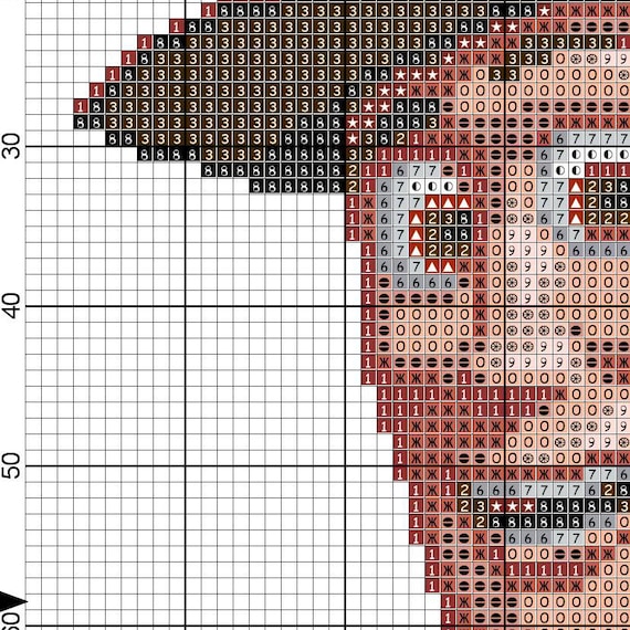 PDF Cross Stitch Pattern - 0007.woody (toy Story) - INSTANT