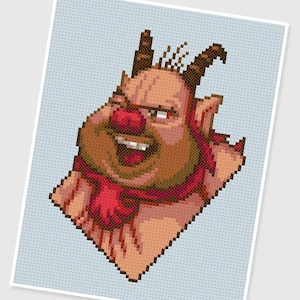 PDF Cross Stitch pattern - 0250.Philoctetes (Hercules) - INSTANT DOWNLOAD