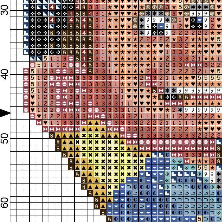 PDF Cross Stitch Pattern 0013.felix Wreck It Ralph - Etsy