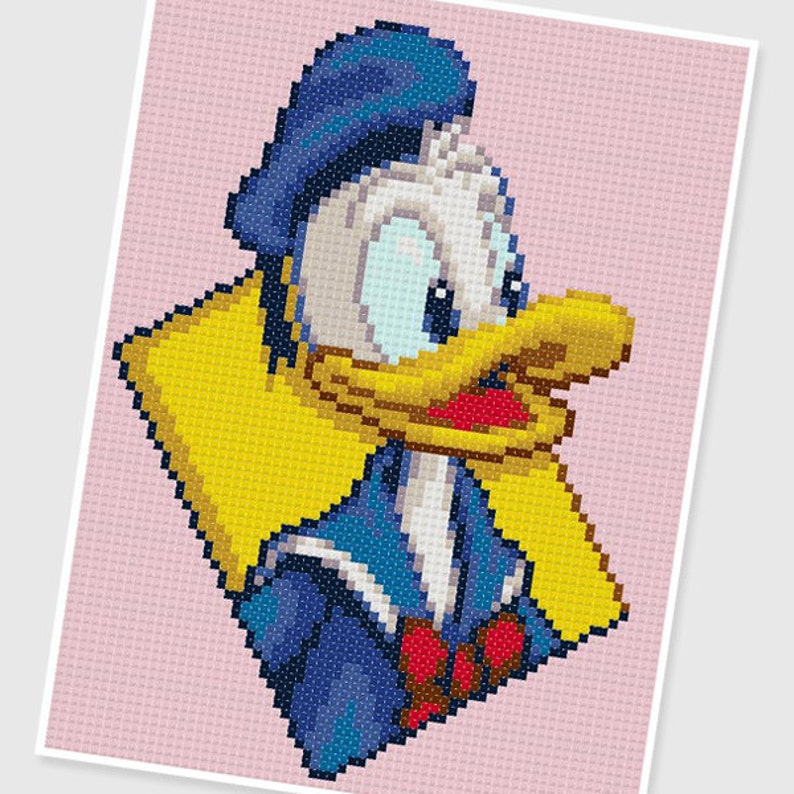 A picture of a random cross-stitch pattern from Etsy