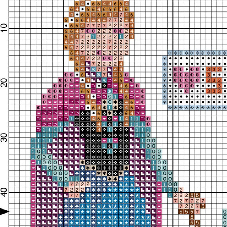 PDF Cross Stitch pattern Frozen INSTANT DOWNLOAD image 5