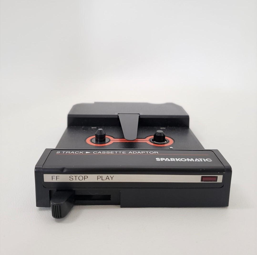 Adaptateur Stéréo Vintage Sparkomatic 8 Pistes Cassette SCA-10 - Non Testé
