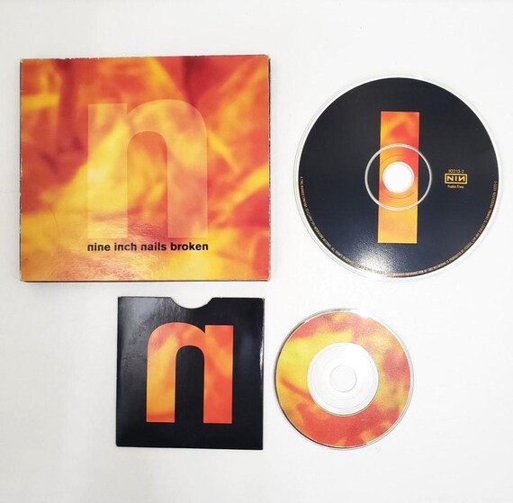 1992 Nine Inch Nails Broken CD With 3