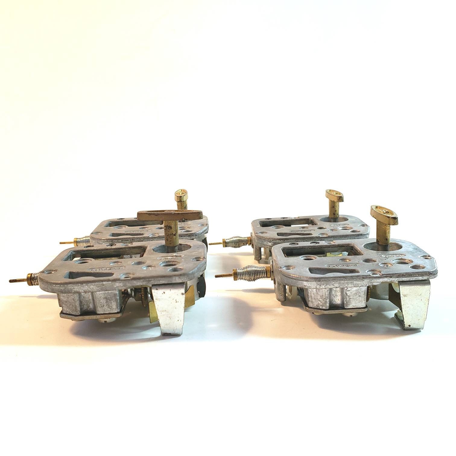 Sankyo Music Box Movements, 20 Teeth, Stamped AB, Lot of 4