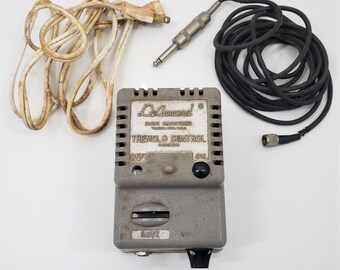 DeArmond Tremolo Control 60B - UNTESTED AS/IS - With Cords - 1950s 1960s Standalone Effects Unit for Electric Guitar