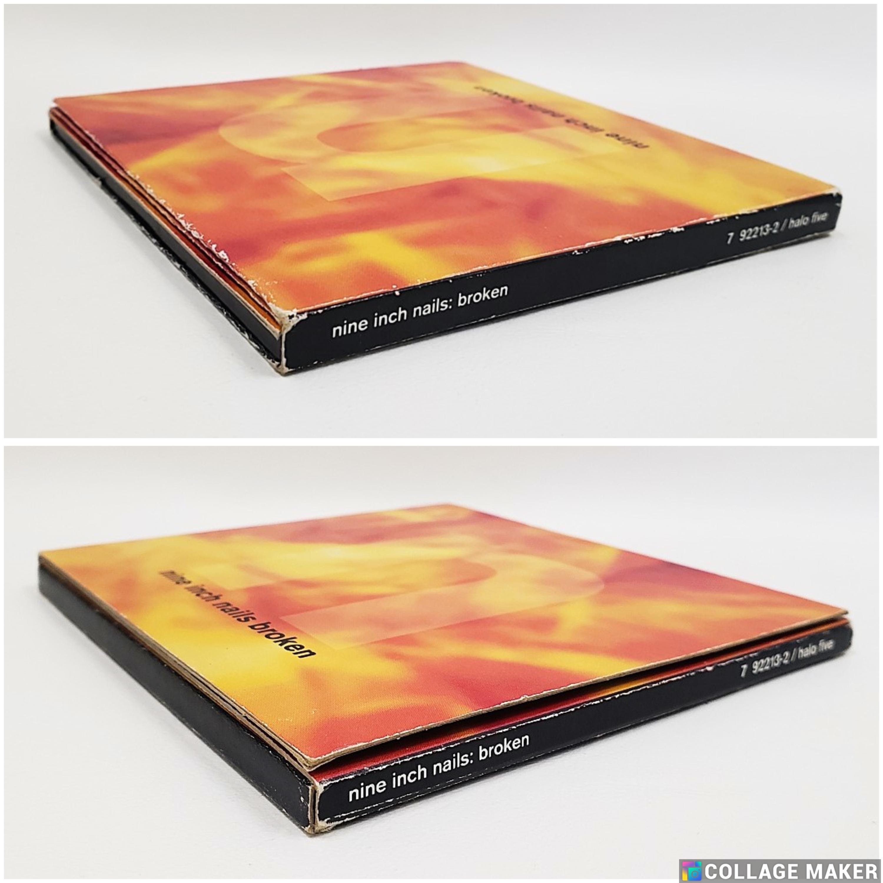 1992 Nine Inch Nails Broken CD With 3