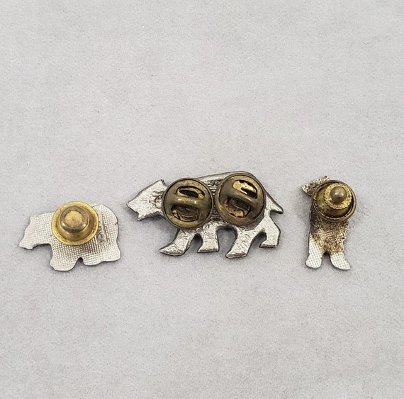 Bear Pins, Mafco and MM Limited Chicago, Lot of 3 - image 5
