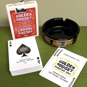 レアデック　Golden Nugget 6デックセット　オールドデック Golden Nugget Playing Cards - Etsy