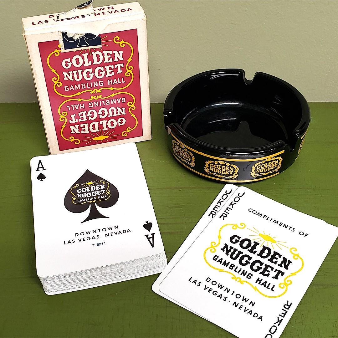 Golden Nugget Playing Cards - Etsy