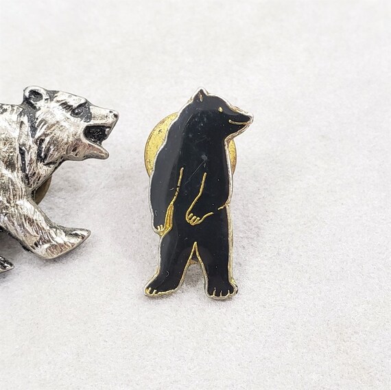 Bear Pins, Mafco and MM Limited Chicago, Lot of 3 - image 4