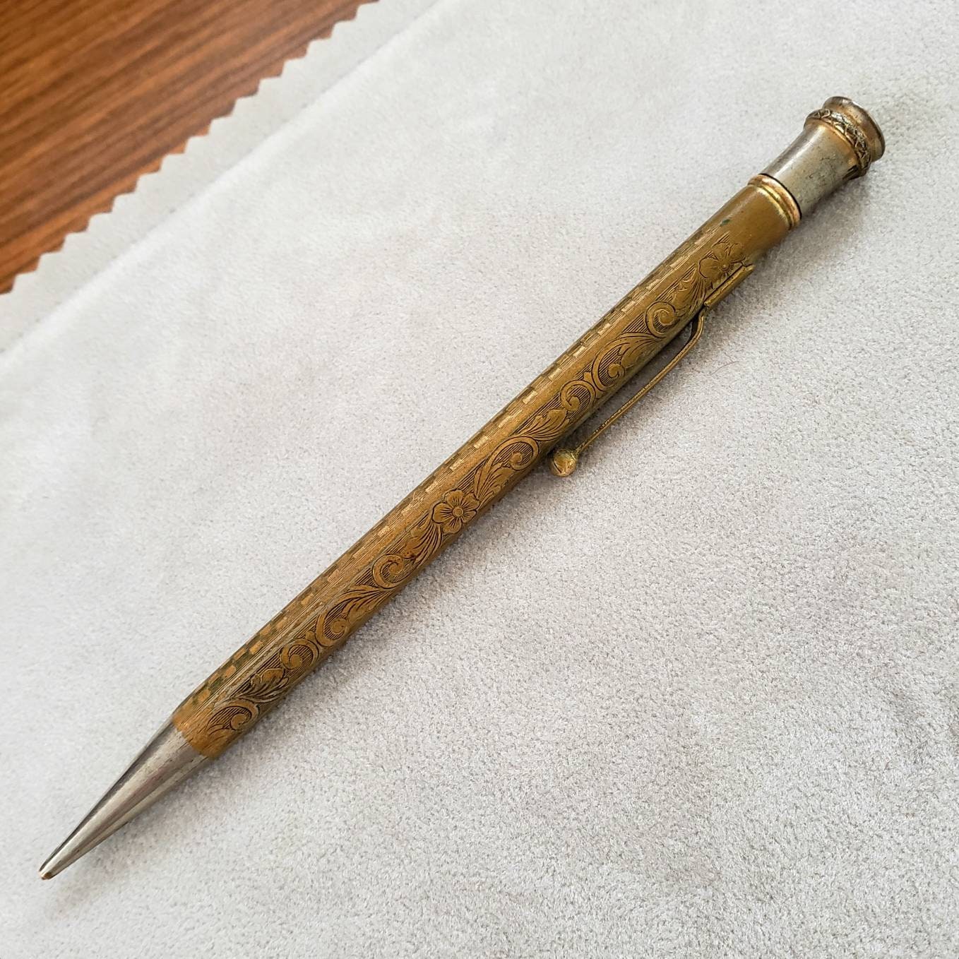 Mechanical Pencil - Antique Victorian Era Gold Filled With