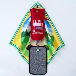 Golf Club/Ball Cleaner - The Gopher Hole-in-One Kit by Golf Udder Bottle