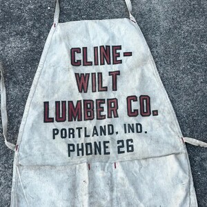 Vintage Lumber Co Nail Apron - Etsy